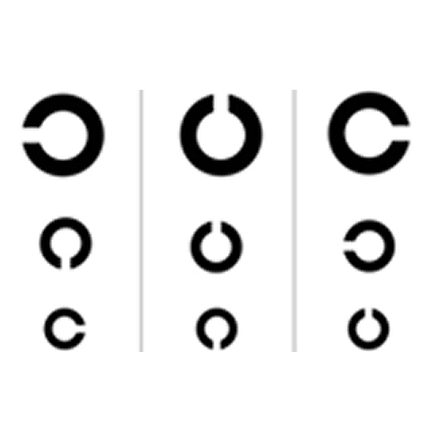眼科にて目に関する検査